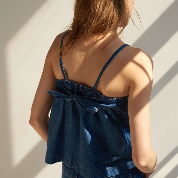 Madewell Denim Tank Top M - Picture 2 of 7